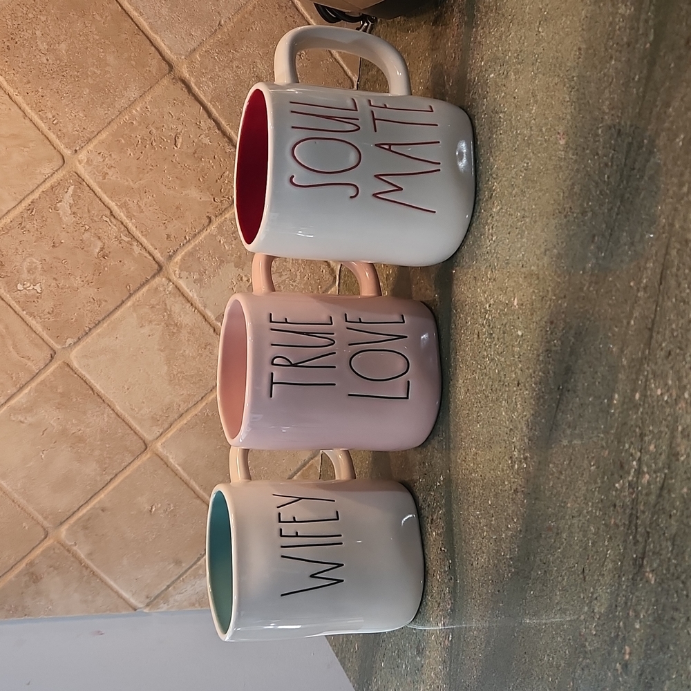 Rae Dunn Bundle of 3 Mugs *NEW*